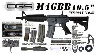 M4A1 CQB 10,5inch GBBR MWS Tokyo Marui Compatible by CGS Cyma